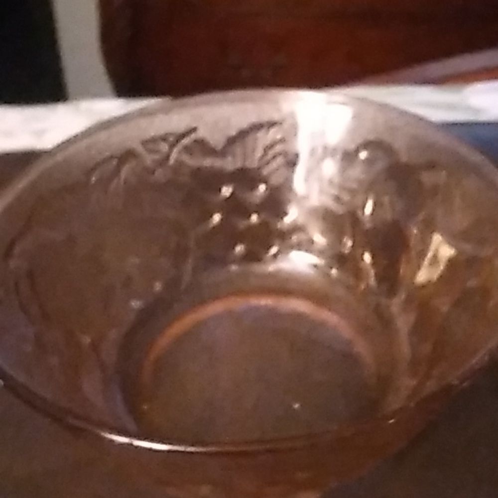 Vintage Glass Bowl 